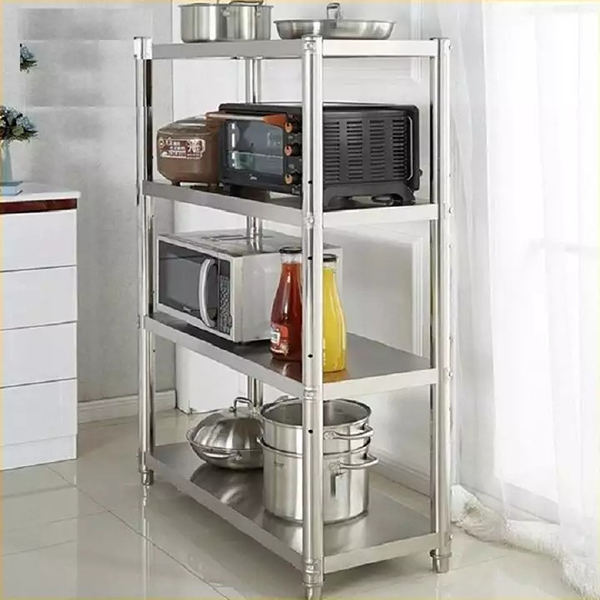 Kệ để đồ nhà bếp Inox 304 4 tầng đa năng sẽ là sự bổ sung hoàn hảo cho không gian bếp của bạn. Với chất liệu cao cấp và khả năng chịu lực tốt, kệ sẽ giúp bạn lưu trữ đồ dễ dàng và hiệu quả hơn.