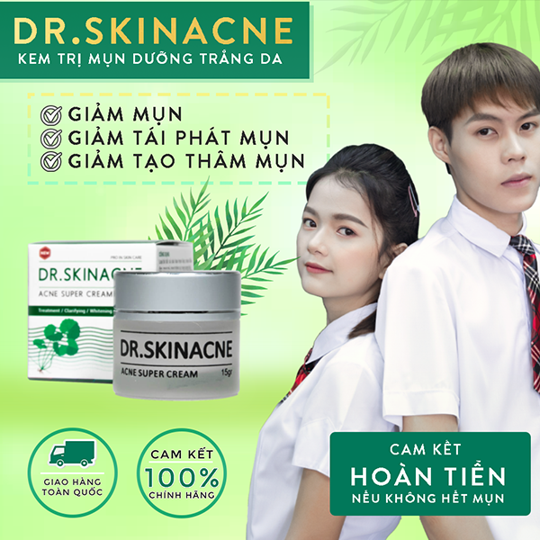 Kem trị mụn Dr Skinacne có thể được sử dụng cho mọi loại da không?
