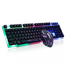 Bộ bàn phím chuột Gaming T6 đèn LED 7 màu