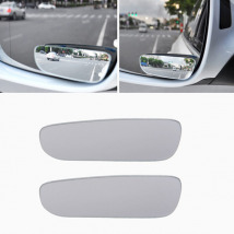 Gương cầu lồi hình chữ nhật 360 độ gắn kính hậu xe hơi xóa điểm mù