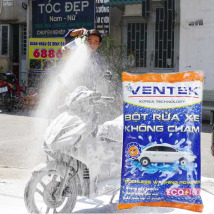 Bột rửa xe máy, ô tô bọt tuyết không chạm Ventek