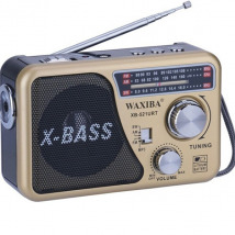 Máy nghe nhạc kiêm đài radio FM Waxiba XB 521 URT có đèn pin LED
